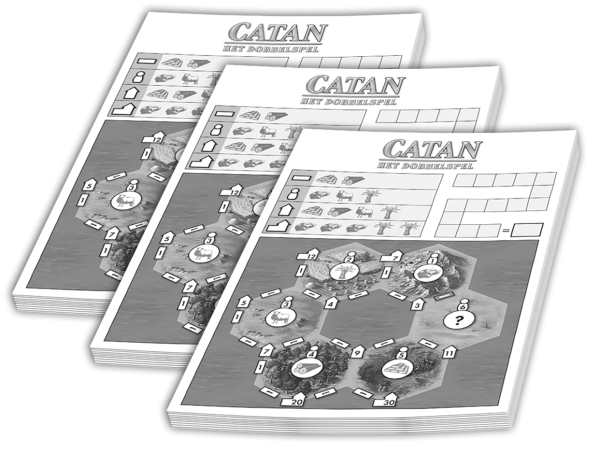 Catan Dobbelspel Scoreblok - Afbeelding 2