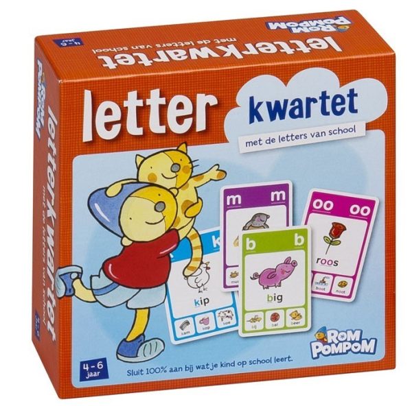 Rompompom Letter kwartet - Afbeelding 2