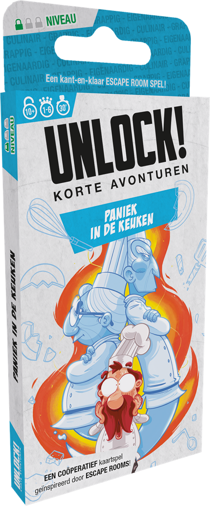 Unlock Korte Avonturen 1: Paniek in de Keuken