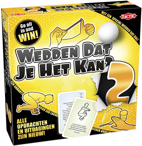 Wedden dat je het kan