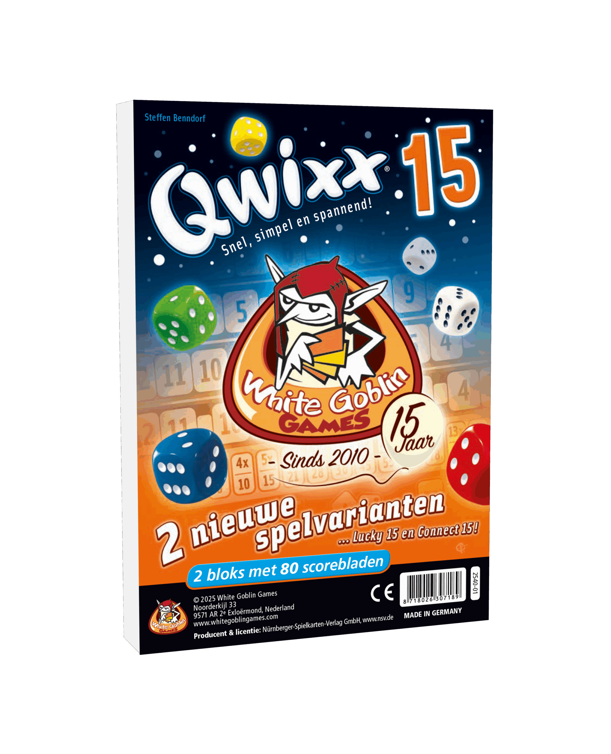 Qwixx: Bloks 15 jaar