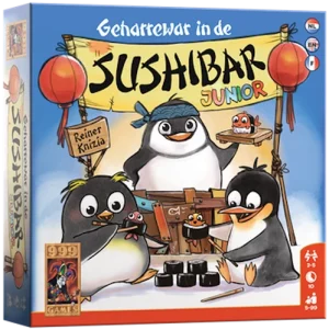 Geharrewar in de Sushibar Junior