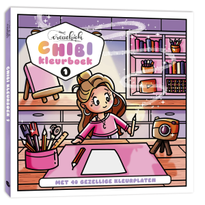 Creachick Chibi Kleurboek
